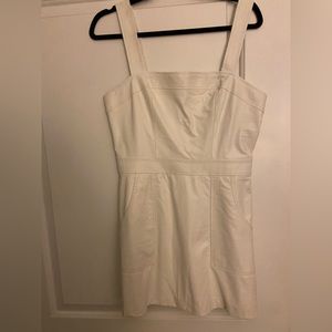 Amanda Uprichard faux leather mini dress Size M